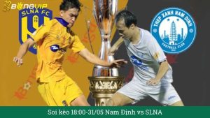 Soi kèo 18:00-31/05 Nam Định vs SLNA