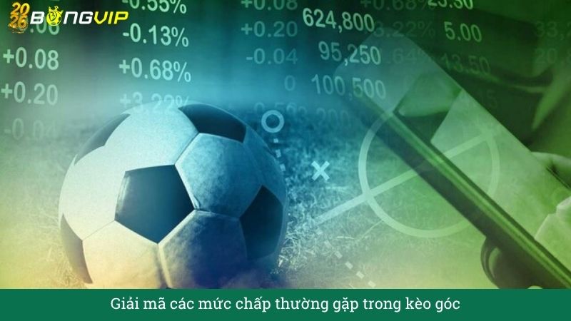Giải mã các mức chấp thường gặp trong kèo góc