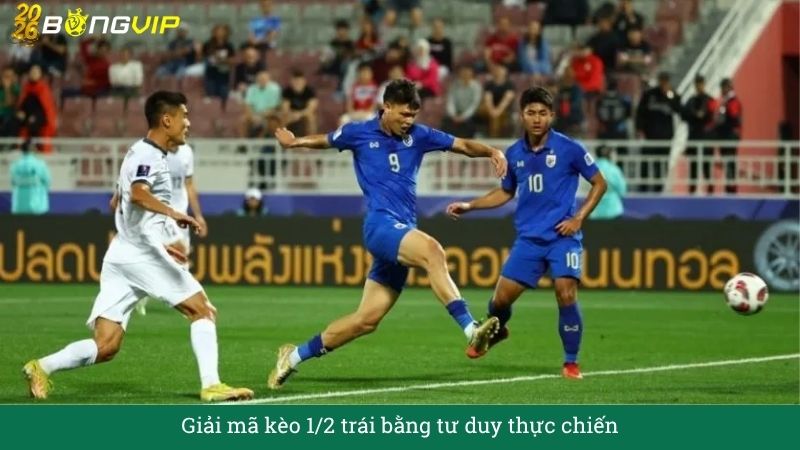 Giải mã kèo 1/2 trái bằng tư duy thực chiến