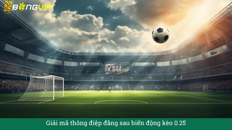 Giải mã thông điệp đằng sau biến động kèo 0.25