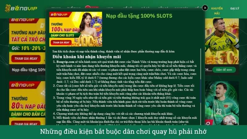 Những điều kiện bắt buộc dân chơi quay hũ phải nhớ