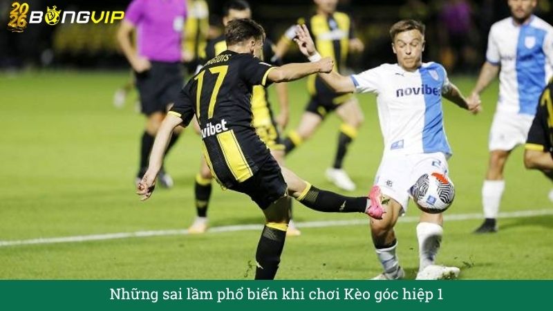 Những sai lầm phổ biến khi chơi Kèo góc hiệp 1