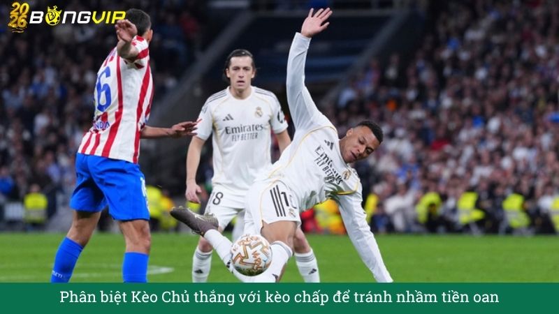 Phân biệt Kèo Chủ thắng với kèo chấp để tránh nhầm tiền oan