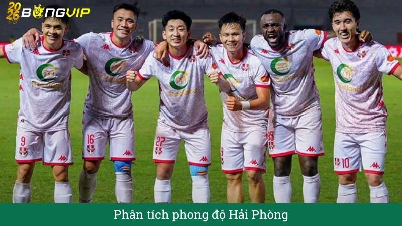 Phân tích phong độ hải phòng