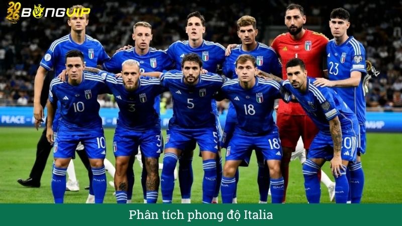 Phân tích phong độ Italia