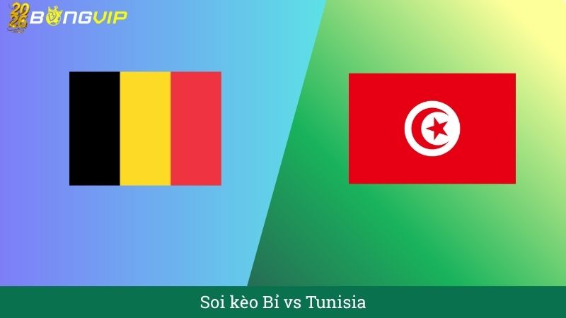 Soi kèo Bỉ vs Tunisia