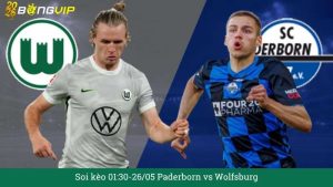 Soi kèo 01:30-26/05 Paderborn vs Wolfsburg