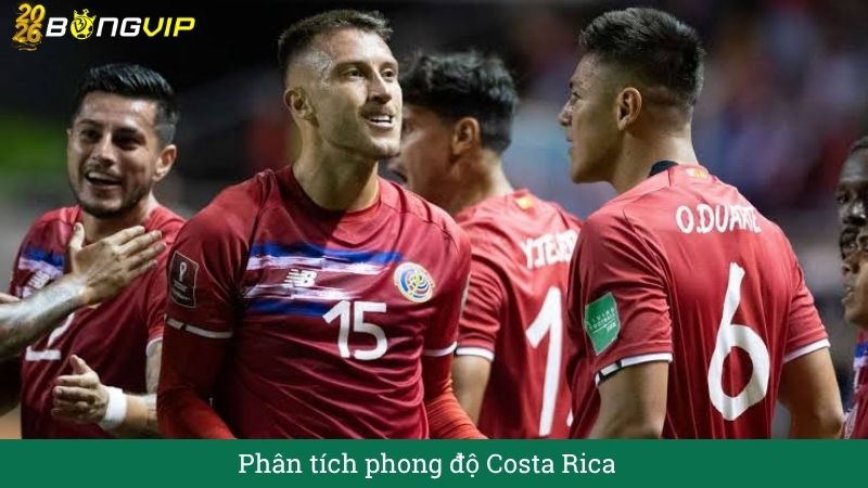 Phân tích phong độ costa rica