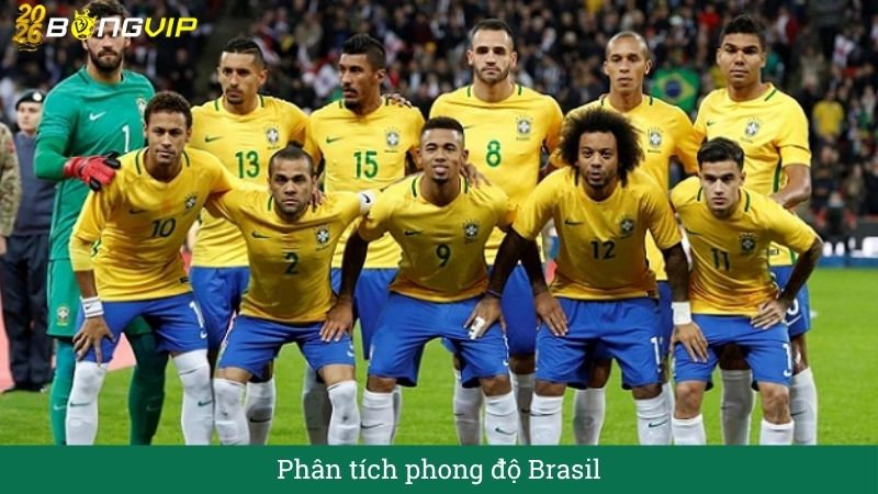 Phân tích phong độ brasil