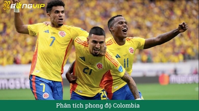 Phân tích phong độ colombia