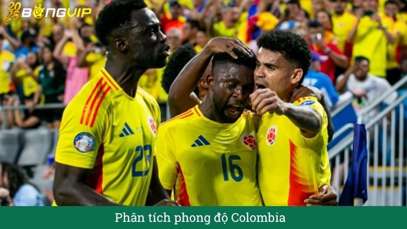 Phân tích phong độ Colombia