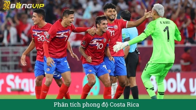 Phân tích phong độ Costa Rica