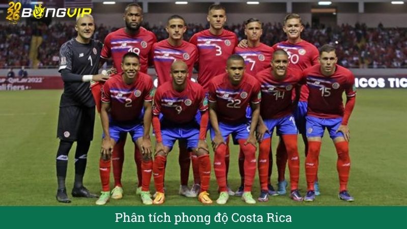 Phân tích phong độ costa rica