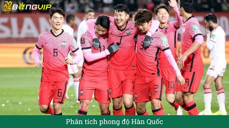 Phân tích phong độ hàn quốc