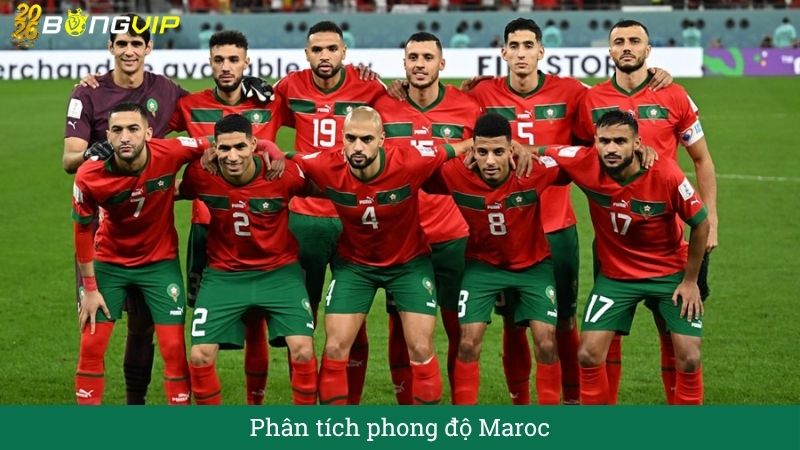 Phân tích phong độ Maroc