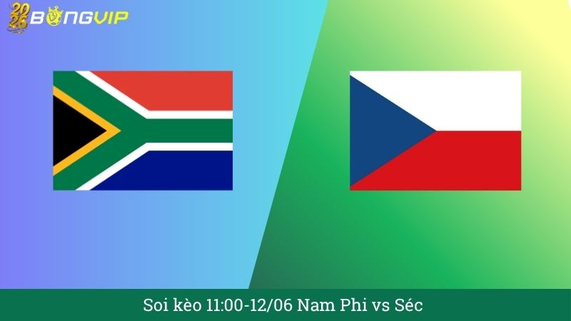 Soi kèo 11:00-12/06 Nam Phi vs Séc