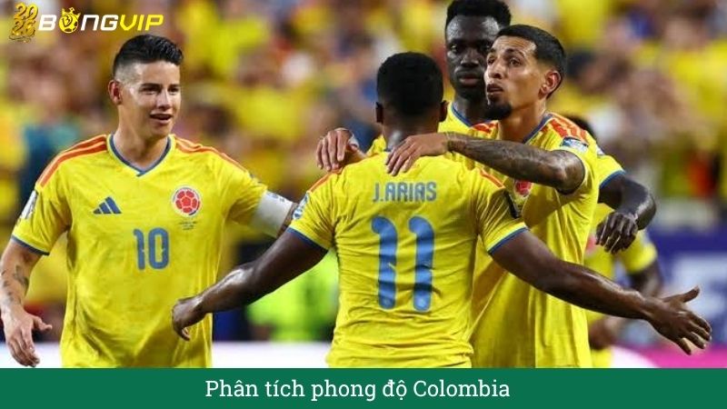 Phân tích phong độ colombia