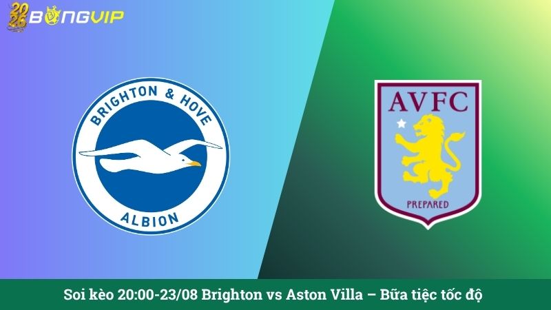 Soi kèo 20:00-23/08 Brighton vs Aston Villa – Bữa tiệc tốc độ