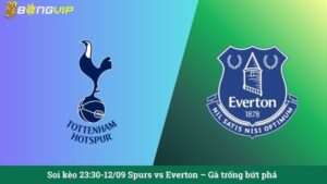 Soi kèo 23:30-12/09 Spurs vs Everton – Gà trống bứt phá